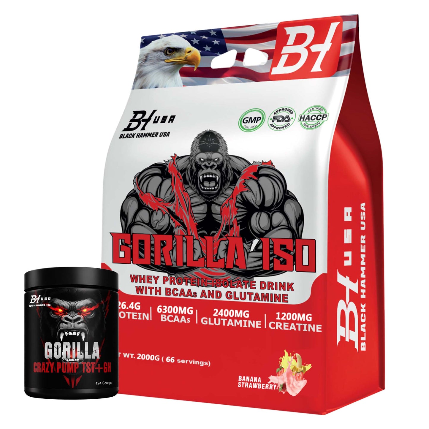 24H Deal: Gorilla ISO + FREE Gorilla Crazy Pump Orange _SAVE 50% - image 5