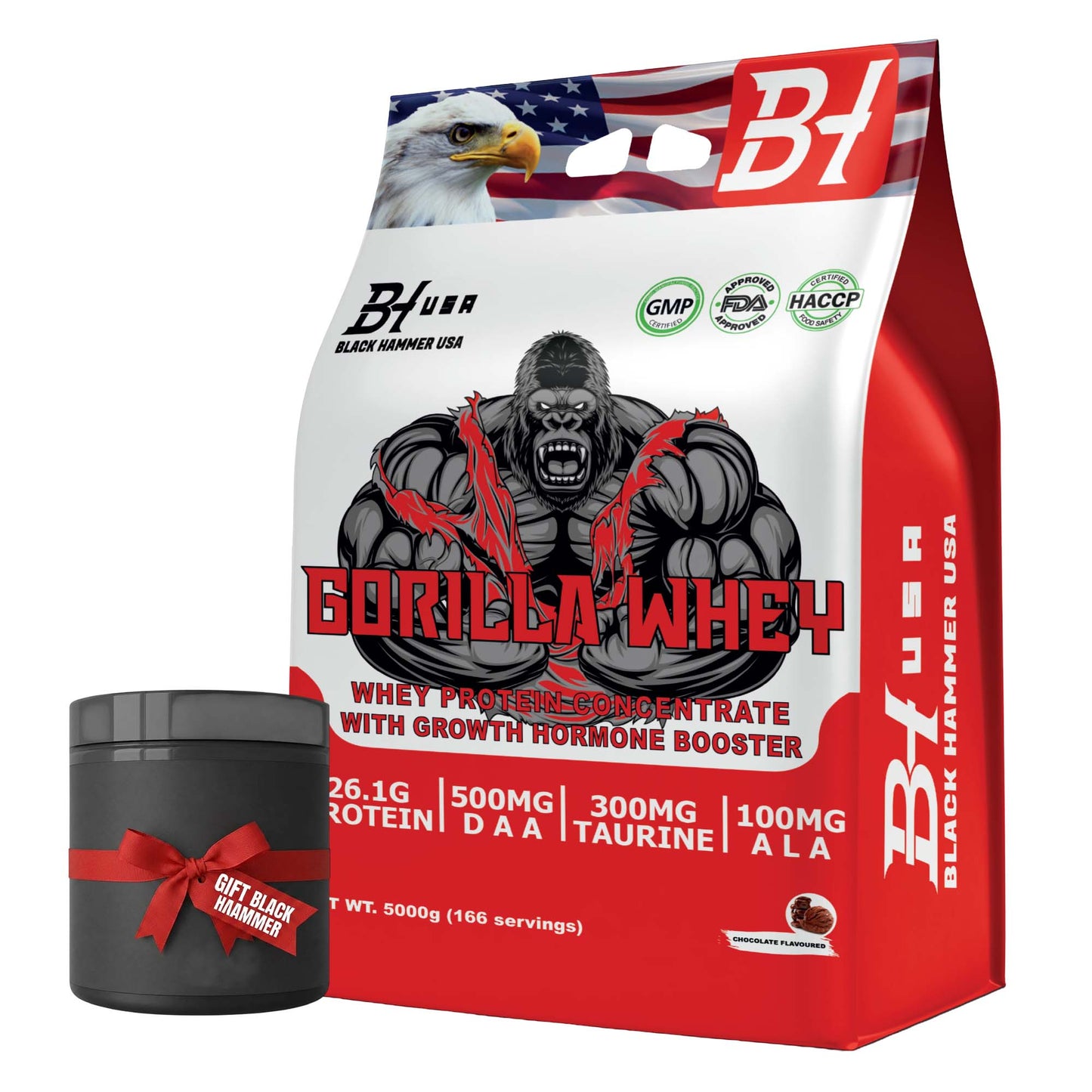 Gorilla Whey 5kg + FREE Booster - image 2