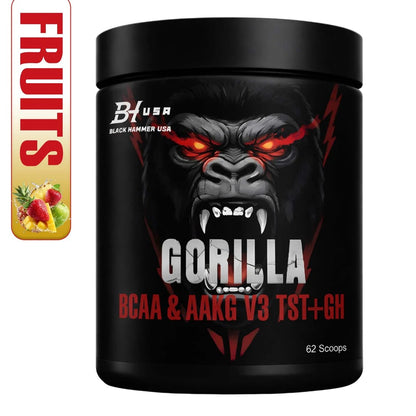 🦍 Gorilla Mass Power Bundle – FREE EAA + BCAA