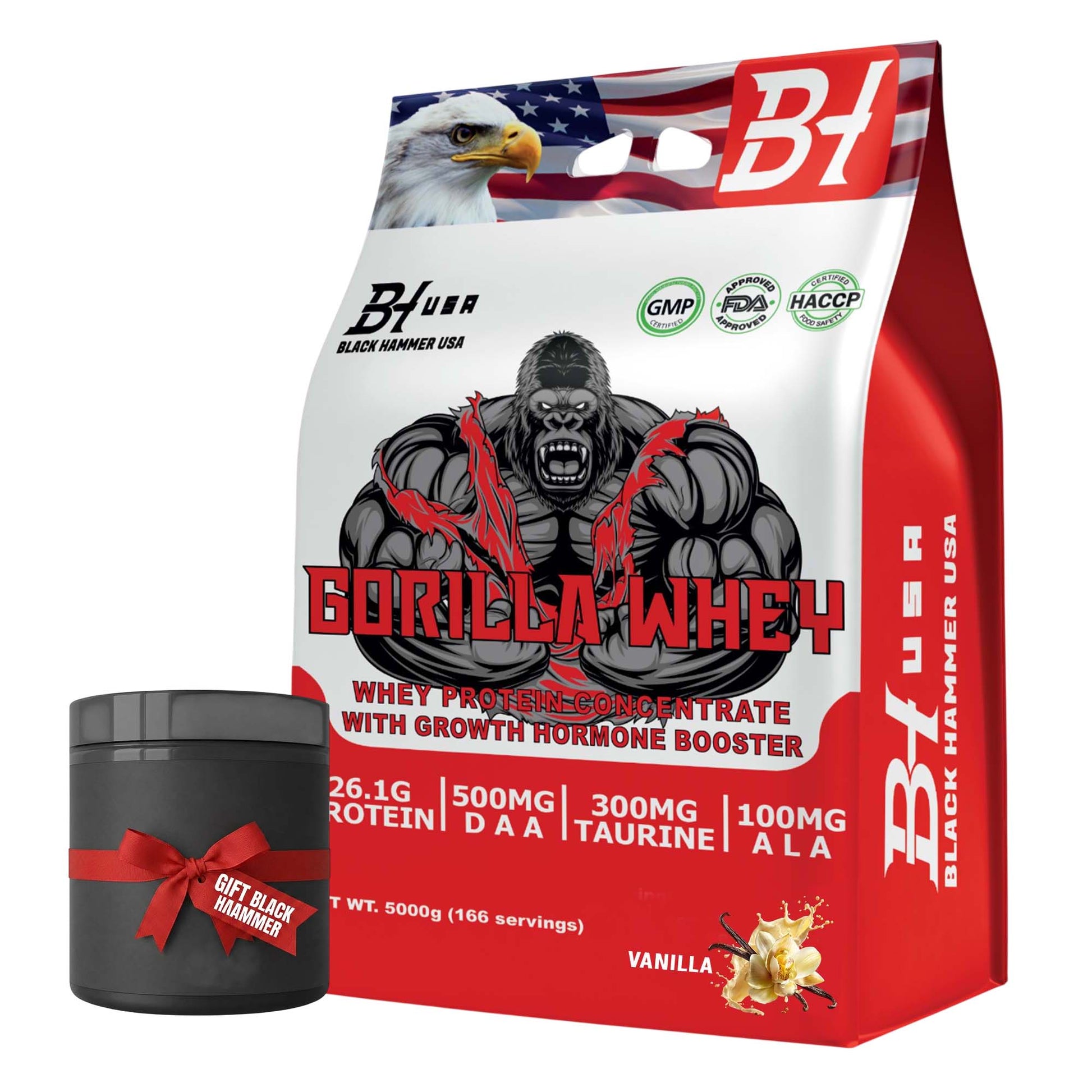 Gorilla Whey 5kg + FREE Booster - image 3
