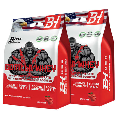2x Gorilla Whey Protein 5kg – Premium Bundle - image 2