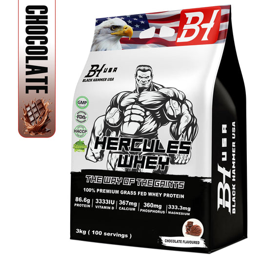 2x Hercules Whey Protein 3KG Chocolate + Free Gift - image 2