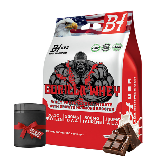Gorilla Whey 5kg + FREE Booster