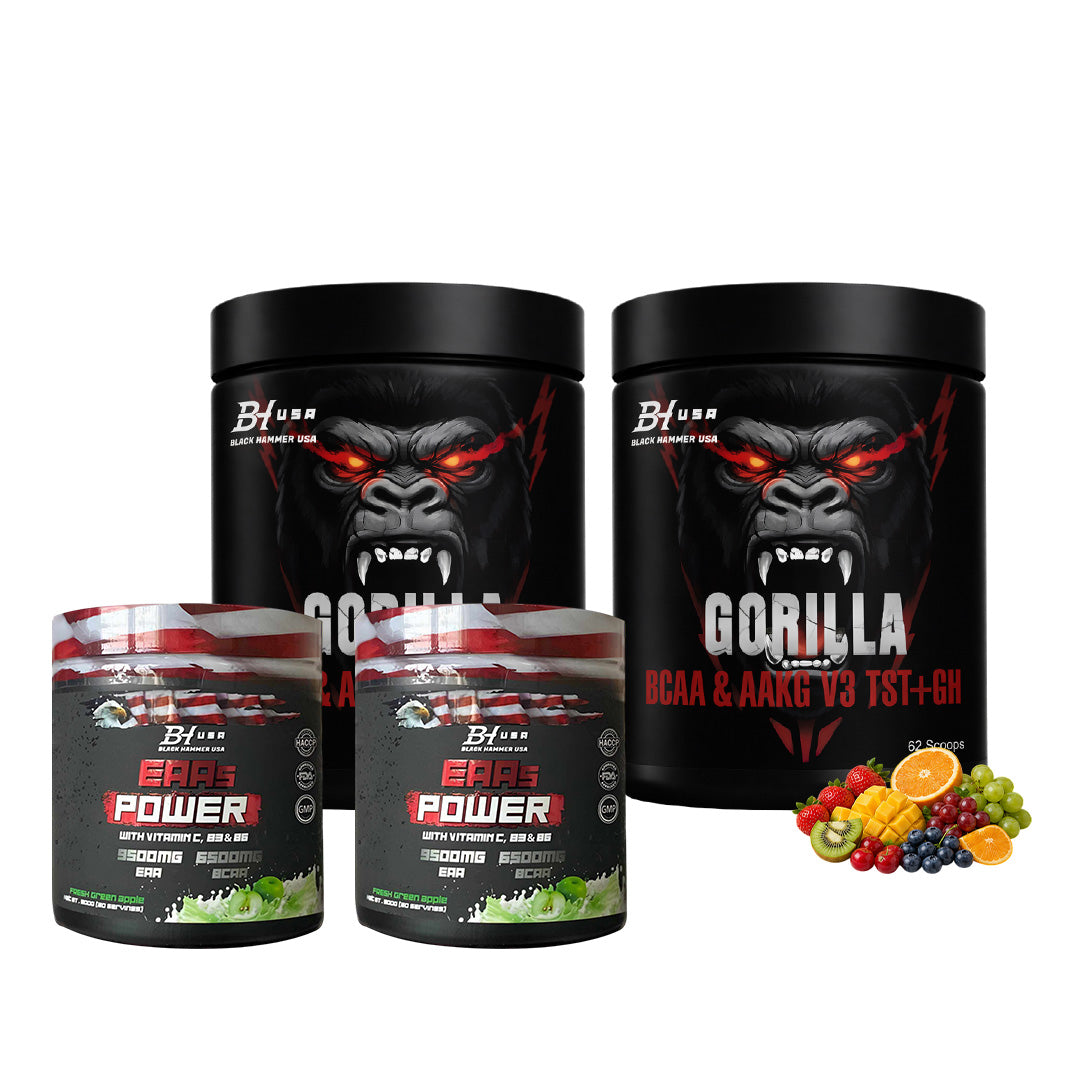 🔋 Amino Recovery Mega Pack – 4 Tubs