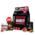 ⏳Limited-time offer | Monster Whey Protein 3KG + BCAA + Free eaas + Nano Creatine Bundle