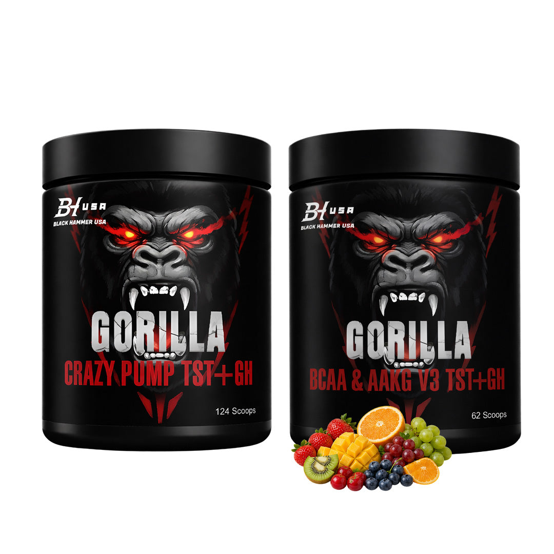 Gorilla Crazy Pump Orange + FREE GORILLA BCAA FRUITS