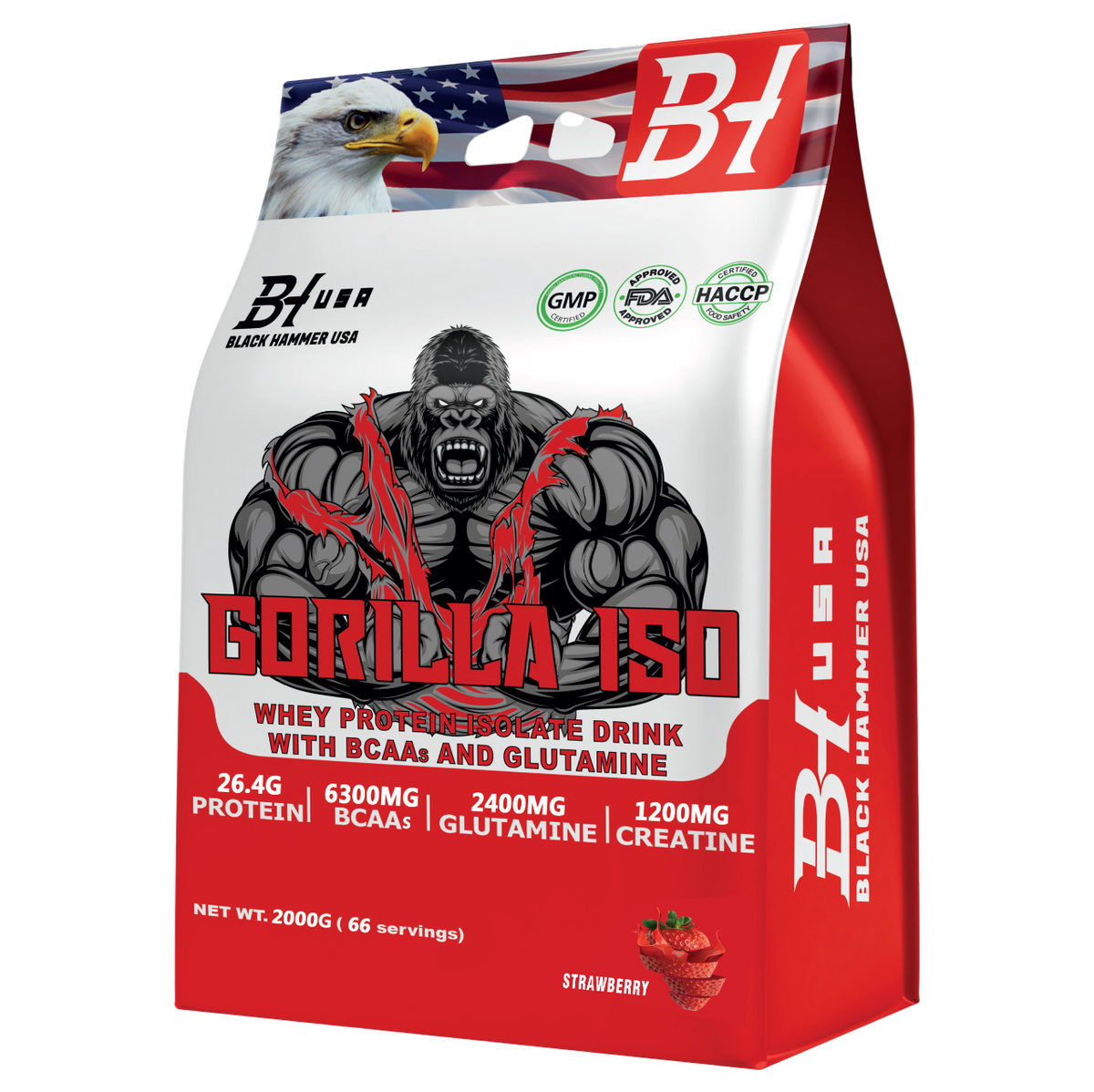 Gorilla ISO 2kg  + Gorilla Crazy Pump