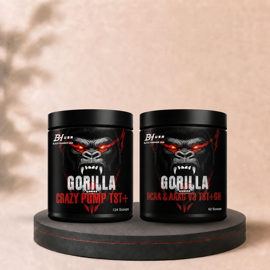 Gorilla Crazy Pump Orange + FREE GORILLA BCAA FRUITS
