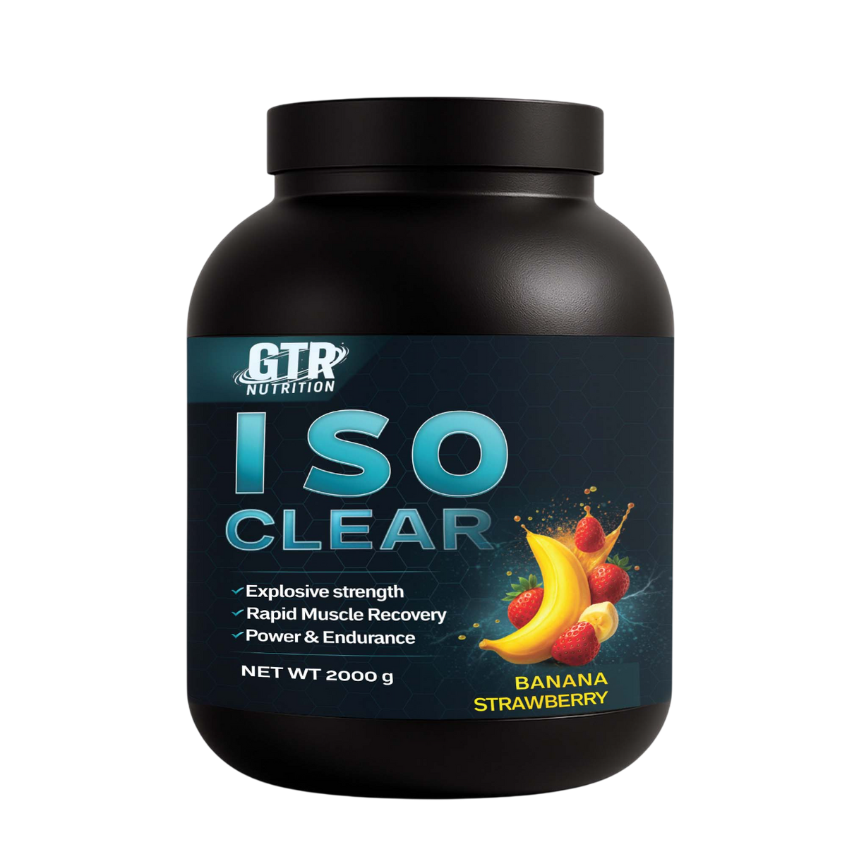 Iso Clear Whey Protein  2KG - GTR Nutrition