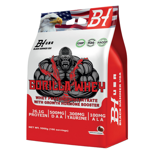 Gorilla Whey 5kg + FREE Booster